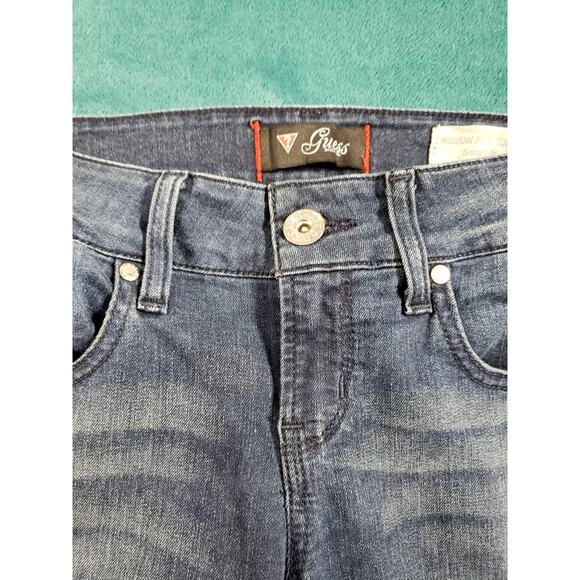 Guess Jeans Size 26 Womens Blue Pants Stretch Denim Sarah Mid Rise Skinny - Picture 6 of 13